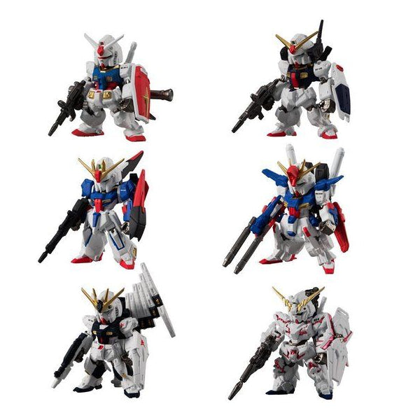 FW GUNDAM CONVERGE 10TH ANNIVERSARY UNIVERSAL CENTURY SET W/O GUM (Set of 6)