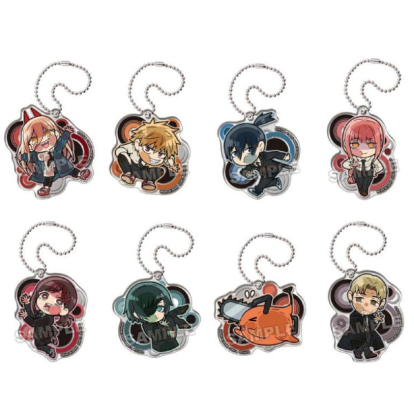 Pita! Deformed Chainsaw Man acrylic key chain (set of 8) 鏈鋸人 電鋸人 鎖匙扣 吊飾 掛飾