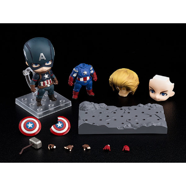 1218-DX Nendoroid Captain America Endgame Edition DX Ver. [2021 Jan Resale Ver.]