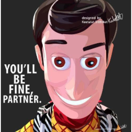 Pop Art Wall Decoration Drawing (Toy Story Sheriff Woody) 反斗奇兵 胡迪 掛畫