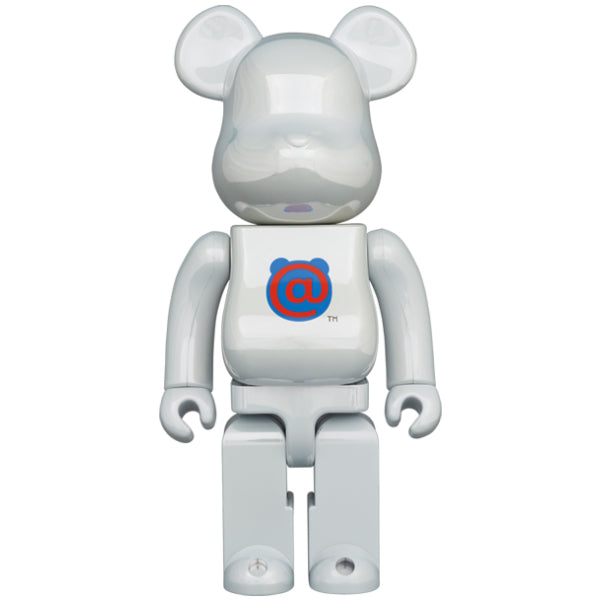 BE@RBRICK 1st MODEL WHITE CHROME 400％