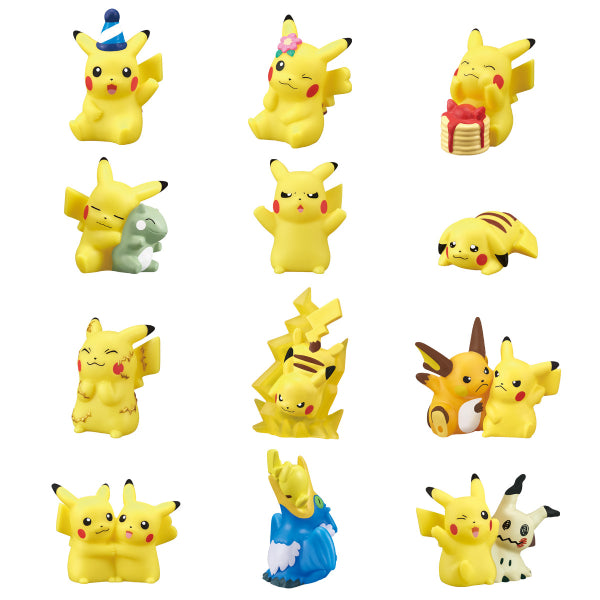 POKEMON KIDS PIKACHU PIKAPIKA ASSEMBLY! HEN W/O GUM (Set of 12)