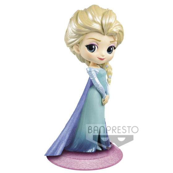 Banpresto - [Q posket] DISNEY CHARACTERS -ELSA- GLITTER LINE