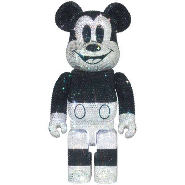 CRYSTAL DECORATE MICKEY MOUSE BE@RBRICK 400％