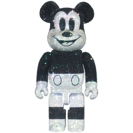 CRYSTAL DECORATE MICKEY MOUSE BE@RBRICK 400％