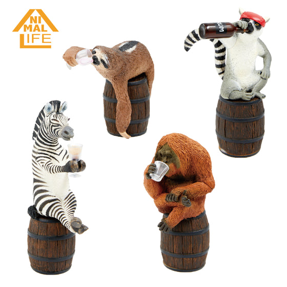 Animal Life Tipsy Part 2 (Set of 6, 5 types)