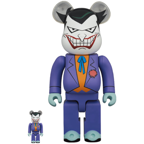 Be@rbrick Joker 100% & 400% (BATMAN The Animated Series Ver.)