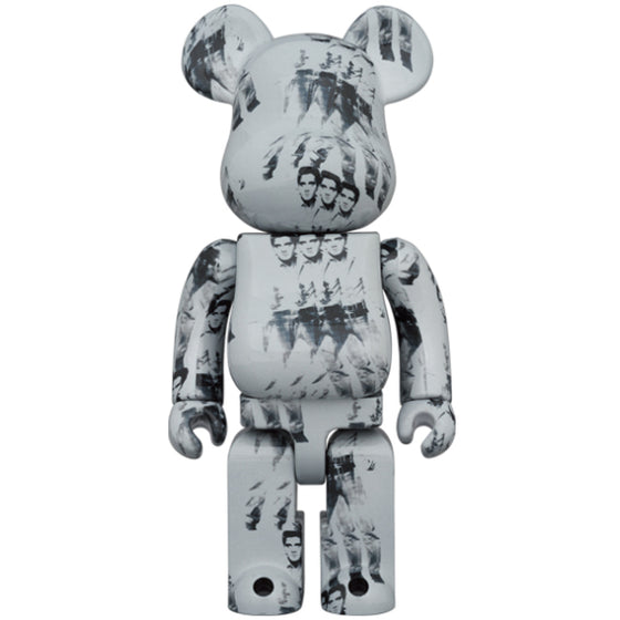 BE@RBRICK Andy Warhol x ELVIS PRESLEY 1000％