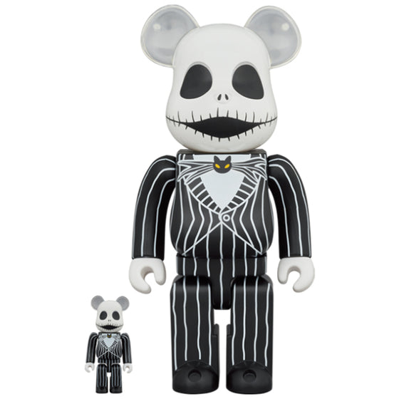 BE@RBRICK Jack Skellington 100％ & 400％ Set