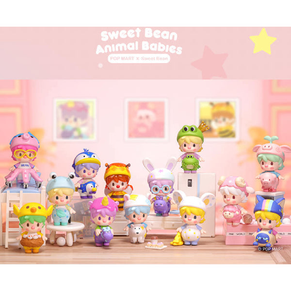 Pop Mart - Little Sweet Bean Animal Babies Blind Box Series Mini Figure