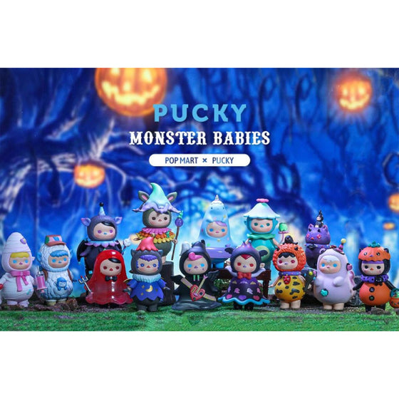 Pop Mart - Pucky Monster Babies Holloween Series Mini Figure