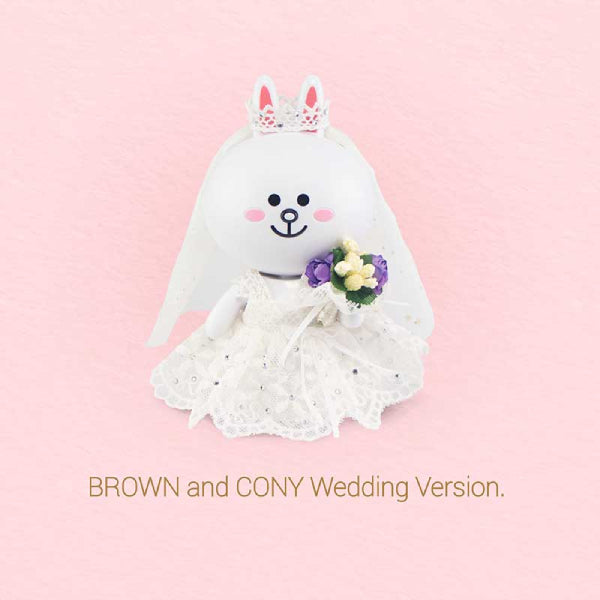 [P-STYLE] LINE FRIENDS - CONY WEDDING VERSION