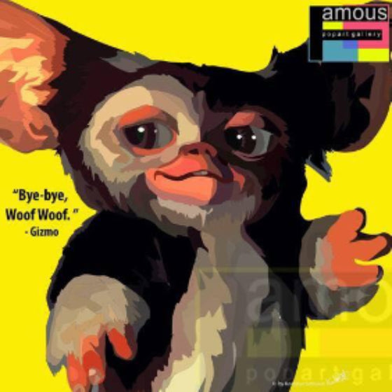 Pop Art Wall Decoration Drawing (Gizmo) 魔怪 Gremlins 掛畫