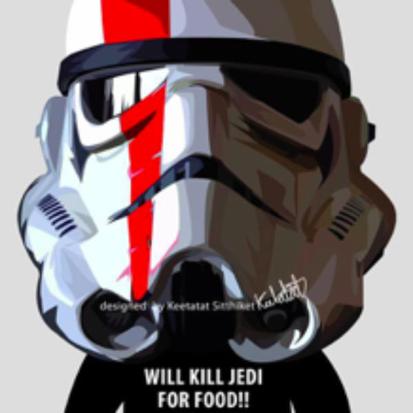 Pop Art Wall Decoration Drawing (Stormtrooper Kill Jedi) 星球大戰 掛畫