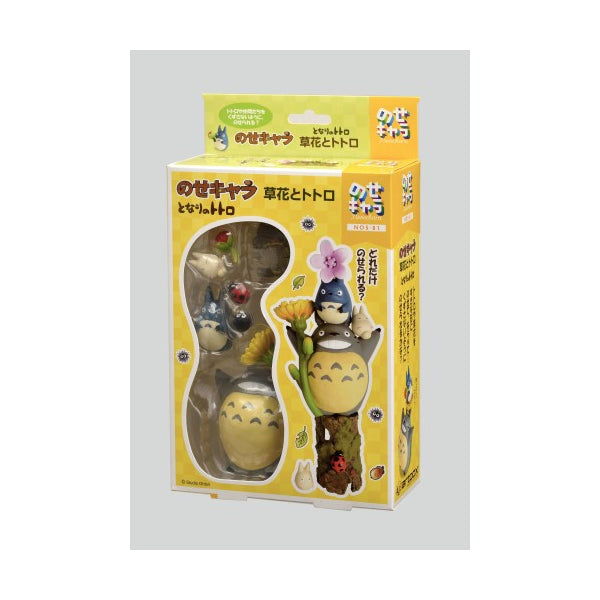 Ghibli - Nose-Chara NOS-81 My Neighbor Totoro (Flowers and Totoro)