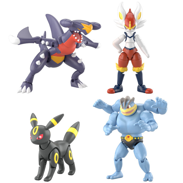 SHODO Pokemon The 4th Series (A set of 5)