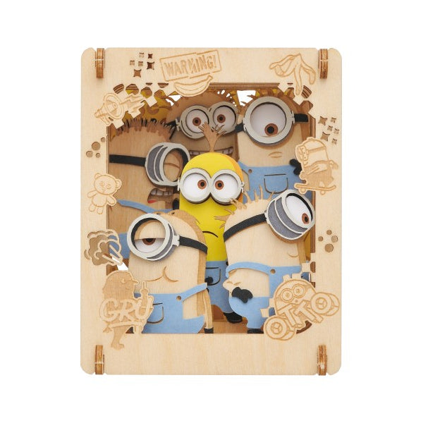 PT-W11 Paper Theater - Minions: The Rise of Gru Wood Style / Minions Collection