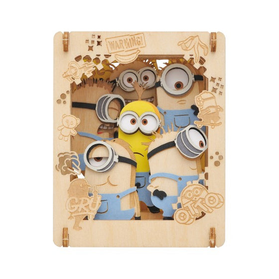 PT-W11 Paper Theater - Minions: The Rise of Gru Wood Style / Minions Collection