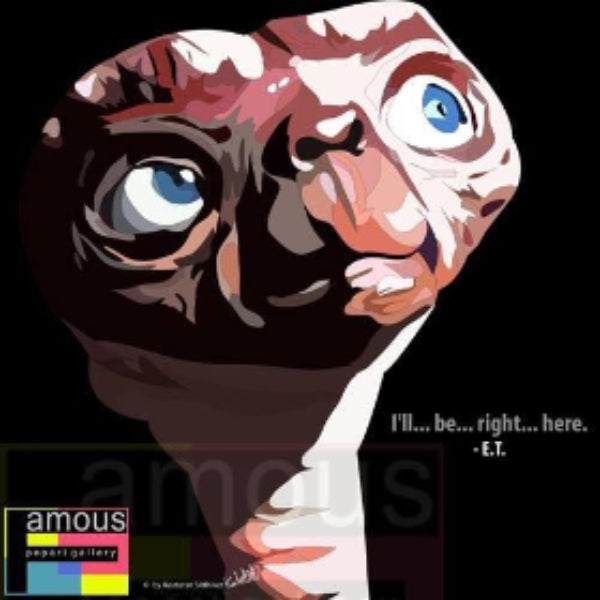Pop Art Wall Decoration Drawing (E.T.) 掛畫