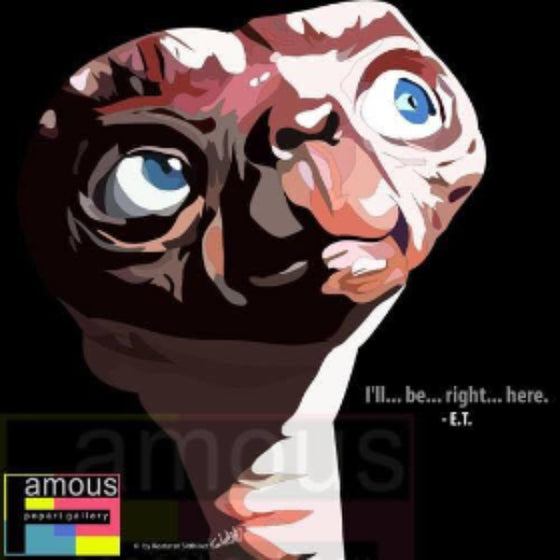 Pop Art Wall Decoration Drawing (E.T.) 掛畫