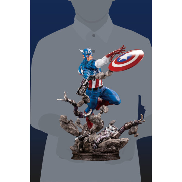 KOTOBUKIYA - CAPTAIN AMERICA AVENGERS FINE ART STATUE