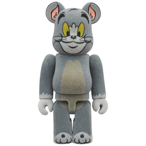 BE@RBRICK (TOM AND JERRY) TOM Flocky Ver. 100% & 400% Set