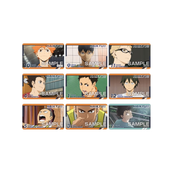 Haikyu !! TO THE TOP Deco sticker 2 with gum [1 BOX 20 packs included]