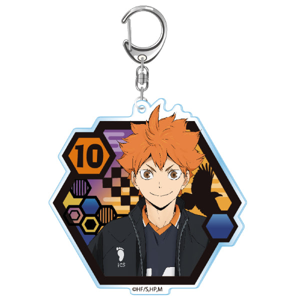 Haikyu !! Kirie Series Acrylic Keychain vol.2 (Shoyo Hinata / Tobio Kageyama / Hotaru Tsukishima / Tetsuro Kuroo / Kenma Kozume / Kotaro Kito)