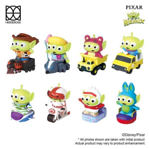 Herocross - HBB#016 Alien Remix with car (set of 8)