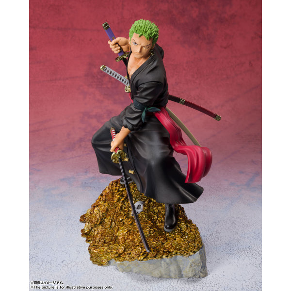Figuarts ZERO Roronoa Zoro - WT100 Commemorative Eiichiro Oda Illustration "DAIKAIZOKU HYAKKEI"-