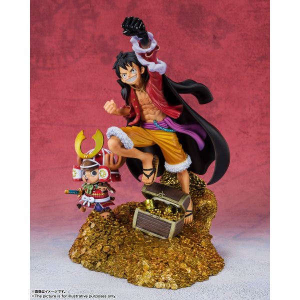 Figuarts ZERO Monkey.D.Luffy - WT100 Commemorative Eiichiro Oda Illustration "DAIKAIZOKU HYAKKEI"-