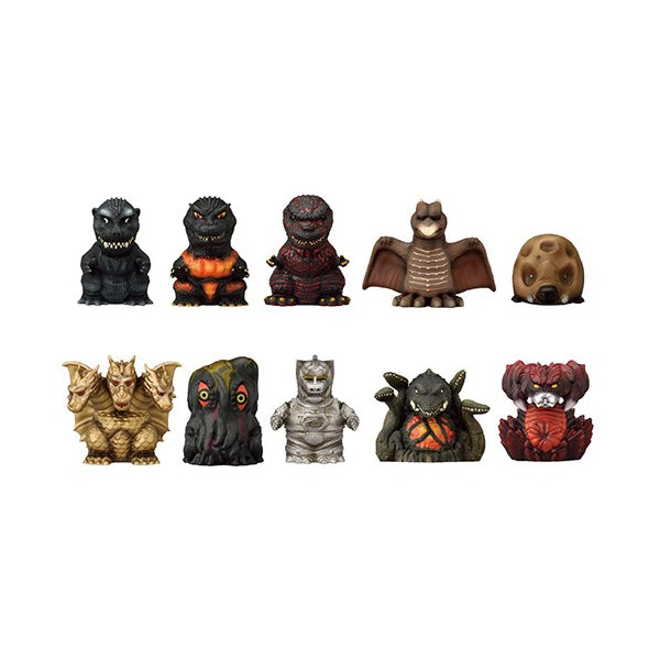 Godzilla Soft Vinyl Puppet Mascot [1BOX 10 packs included]