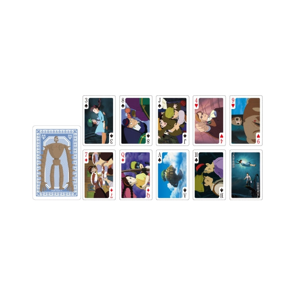Ghibli - Playing cards full of scenes Laputa: Castle in the Sky