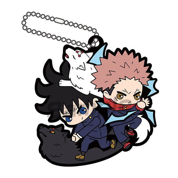Rubber Mascot Keychain Buddy-Colle Jujutsu Kaisen (Set of 6)