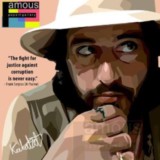 Pop Art Wall Decoration Drawing (Frank Serpico) 掛畫