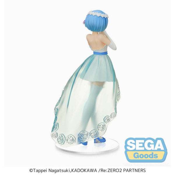 SEGA [SPM] Re:ZERO Rem BRIDAL DRESS