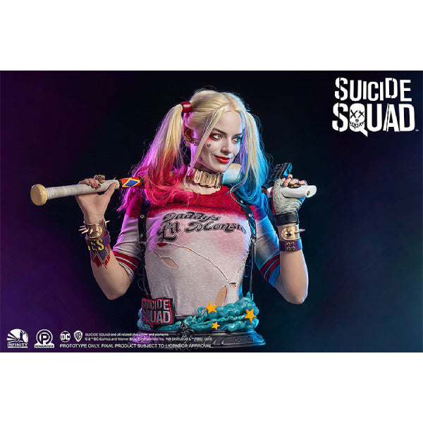 Infinity Studio X Penguin Toys: DX Series Life Size Bust Suicide Squad Harley Quinn
