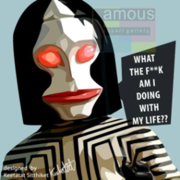 Pop Art Wall Decoration Drawing (Dada) 超人 掛畫