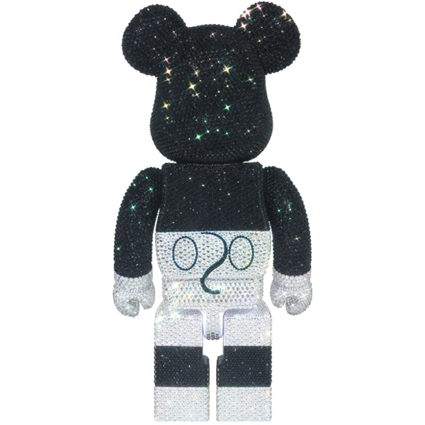 CRYSTAL DECORATE MICKEY MOUSE BE@RBRICK 400％