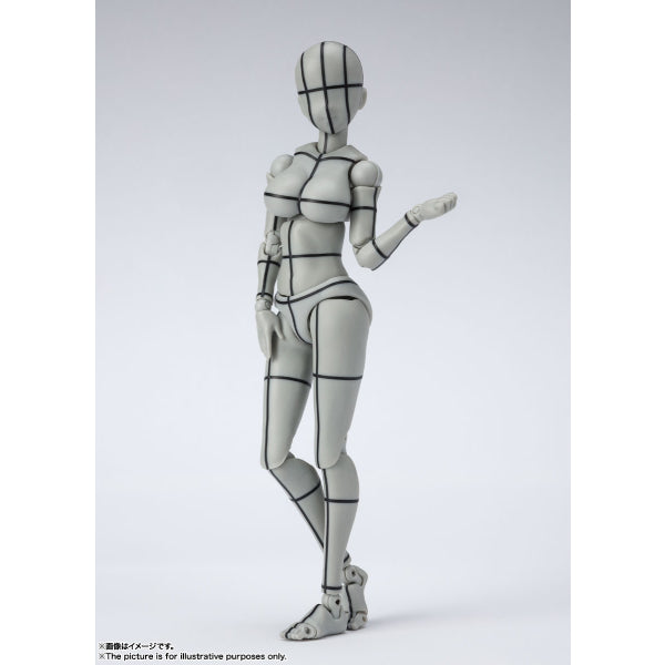 S.H.Figuarts BODY CHAN -KENTARO YABUKI- WIRE FRAME (Gray Color Ver.)