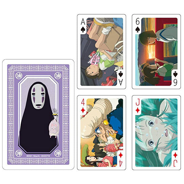 Ghibli - Playing cards full of scenes Spirited Away (2021 APR Resale Ver.)