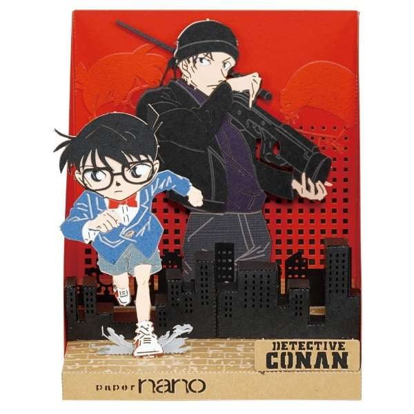 Paper Nano PNC-009 Detective Conan Conan & Akai