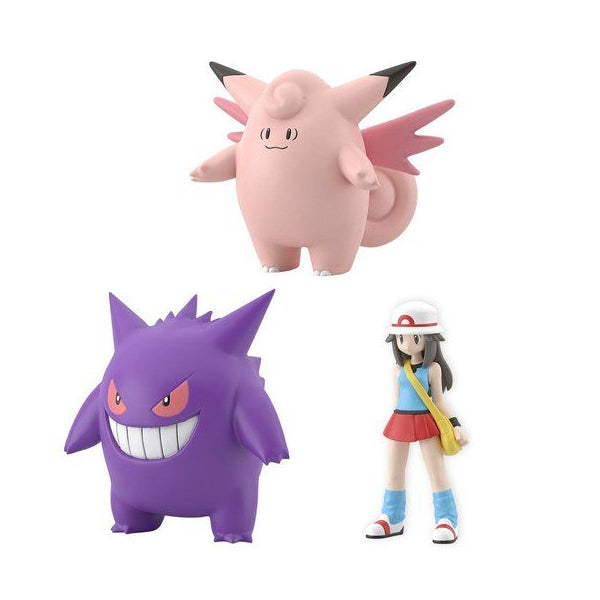 Pokemon Scale World Kanto (Leaf & Clefable & Gengar) Set