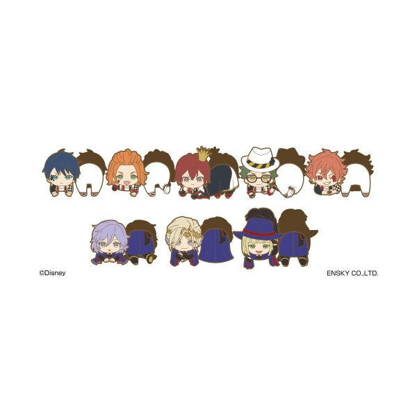 Disney Twisted Wonderland Rubber Clip A Box (Set of 8)