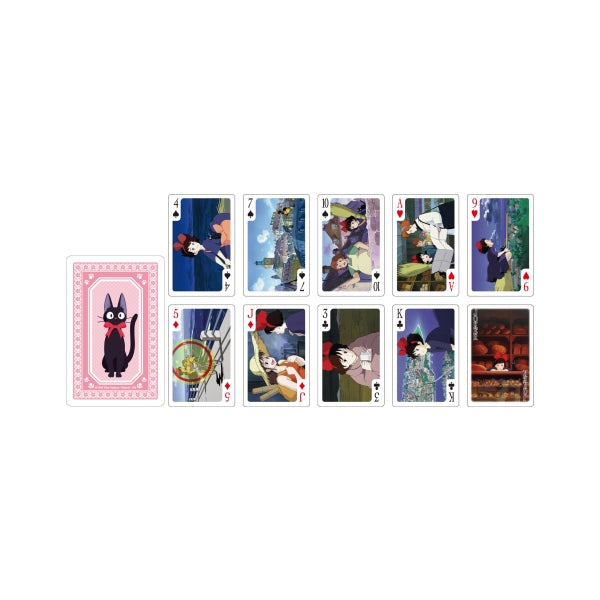 Ghibli - Playing cards full of scenes Kiki's Delivery Service