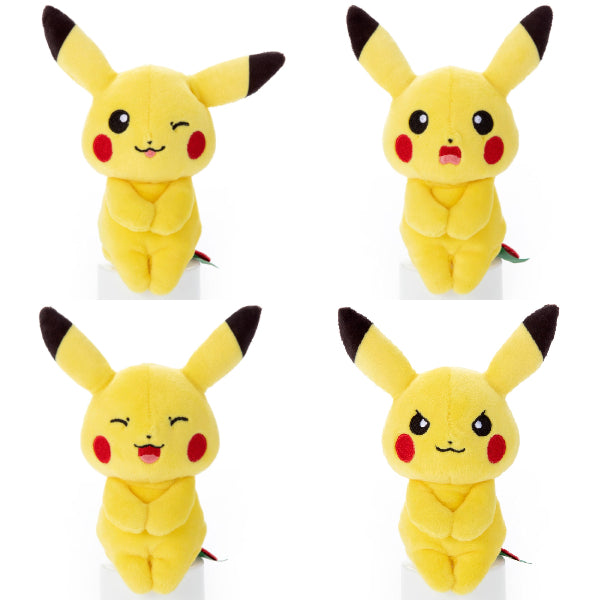 Pikachu Chokkorisan Pokemon Sitting mini Plush Doll