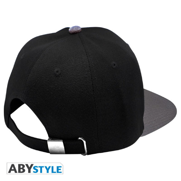 ONE PIECE - Snapback Cap - Black & Grey - Skull Luffy
