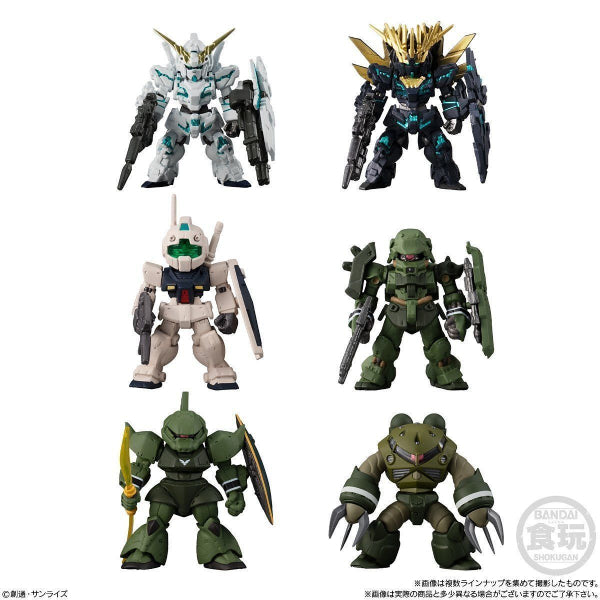 FW GUNDAM CONVERGE Mobile Suit Gundam UC SPECIAL SELECTION (Set of 6)