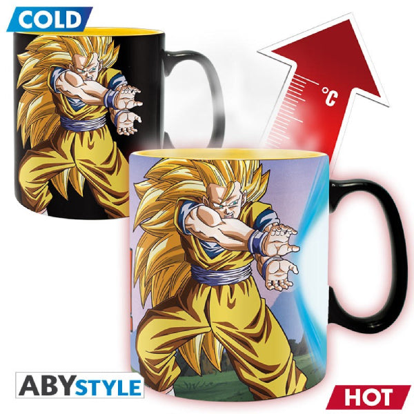 DRAGON BALL - Mug Heat Change - 460 ml - DBZ/ Goku Kamehameha