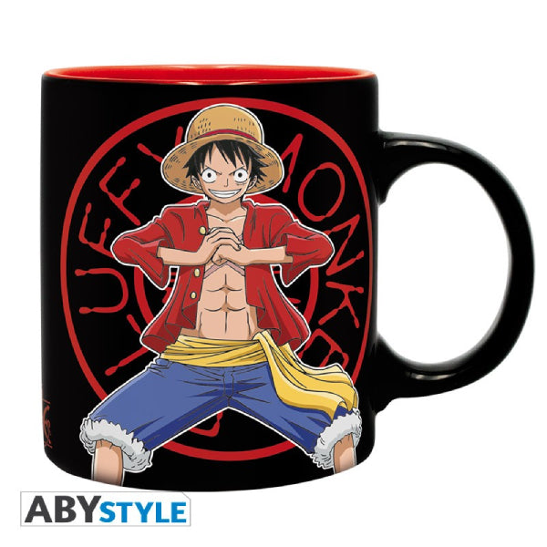 ONE PIECE - Gift Set - "Luffy" - Mug (ABYMUG410) + PVC Keychain (ABYKEY037) + A6 Pocket Notebook